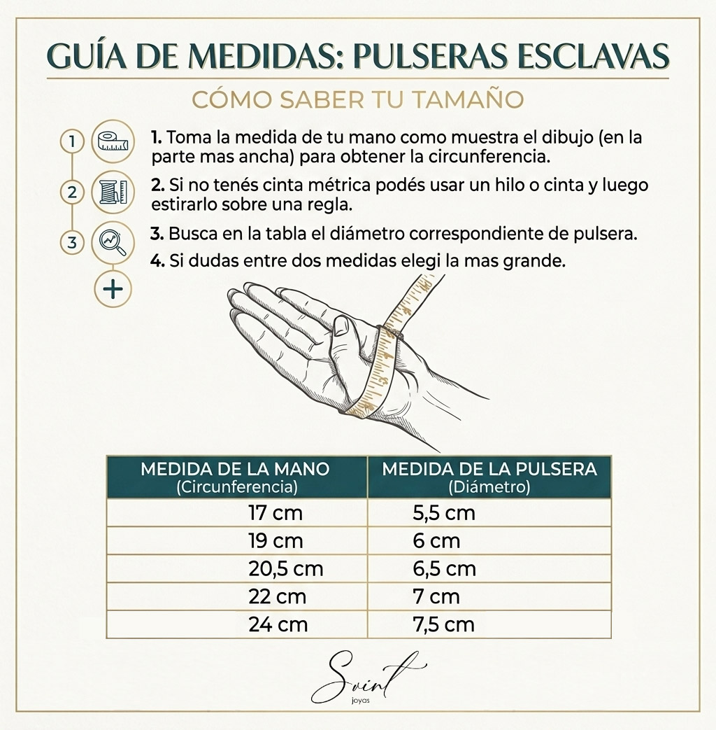 Pulsera esclava MACIZA 10grs media Caña 4mm - Plata 925 - Imagen 4