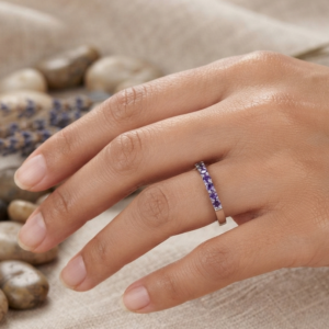 Anillo Medio sin fin en Plata 925